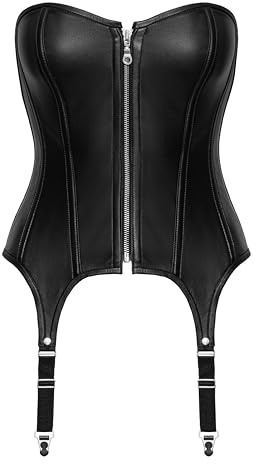 Zado Korsage, Schwarz, XL