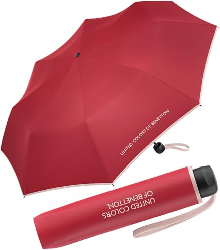 United Colors of Benetton Cuatrogotas 2018 Regenschirm, faltbar, 60 cm, Virtual Pink, 95 cm