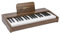 JALOKEE Teclado de piano infantil, piano digital para niños, instrumento musical educativo de juguete, piano de madera para niños y niñas mayores de 3 años (Nogal, 37 Teclas)