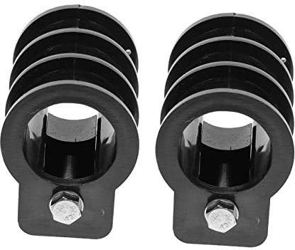 Supvox 2St Rolltreppenpedalschnalle Ersatzstufen für die Schwimmbadleiter Pool-Queue-Halter poolleiter zubehör Poolleiter-Schnalle eingebettete Teile Leiterschnalle Plastik Black