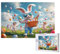 Puzzle 1000 Teile, Helle Und Farbenfrohe Puzzles, Fantasie-Kunst-Puzzles, Sodass Es Für Familien Und Freunde Geeignet Ist, Um Gemeinsam Spaß Am Puzzlen Zu Haben