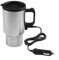 Taza térmica de viaje con capacidad de 450 ml, calentador de agua eléctrico para bebidas calientes en coches