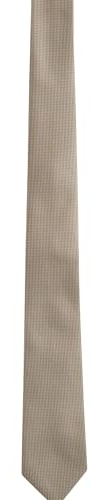 NEXT Herren Strukturierte Krawatte, schmal Neutral Brown one size