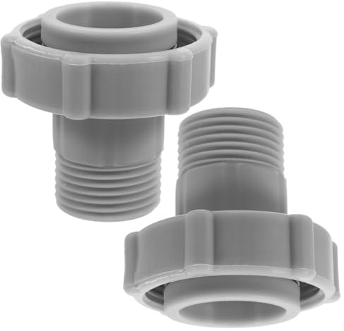 Poolschlauchverbinder 2 Stück PVC für Sichere Verbindung und Montage