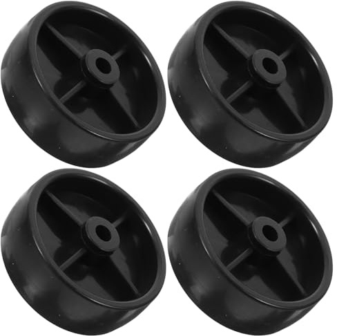 Yardenfun 4 Stück Patio Caster Räder für Outdoor Gas Heizung Einfache Montage Langlebige Schwerlastrollen für Garten Terrasse Restaurant Mobiler Heizpilz Ersatz