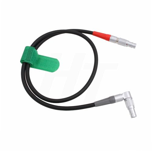 HangTon Kabel für Hi-5 Cforce RF-Motor, ARRI Alexa Mini-Kamera, WCU-4 Master Grips Cmotion cPRO Camin, LBUS 4-polig auf CAM 7-polig, rechtwinklig, 4 m