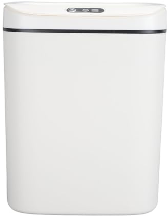 Hztyyier Smart Automatic Trash Can with Intelligent Sensing Technology for Bedroom Office Kitchen Toilet, Compact Structure Design, Easy to Change Bag (12L)