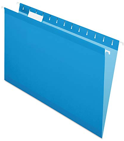 Pendaflex Hanging File Folders, Legal Size, Blue (PFX415315BLU)