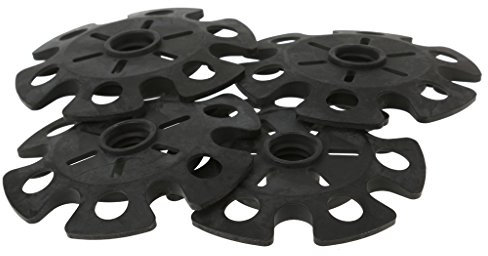 Gazechimp 4pcs Ersatz Tourenteller / Schneeteller für Wandern Trekkingstöcke Schneeflocke Form, Anti-Rutsch