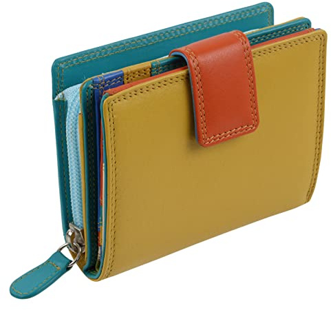 Golunski Multi-coloured Zip Purse/Wallet style 7-142 (Pacific)