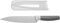 BergHOFF Leo - Coltello da intaglio antiaderente rivestito in ceramica con manico Soft Touch, 19 cm, acciaio inossidabile, grigio, 19 cm