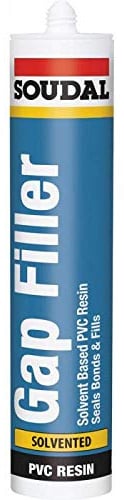 Soudal PVCu Gap Filler 300ml White Paste Sealer