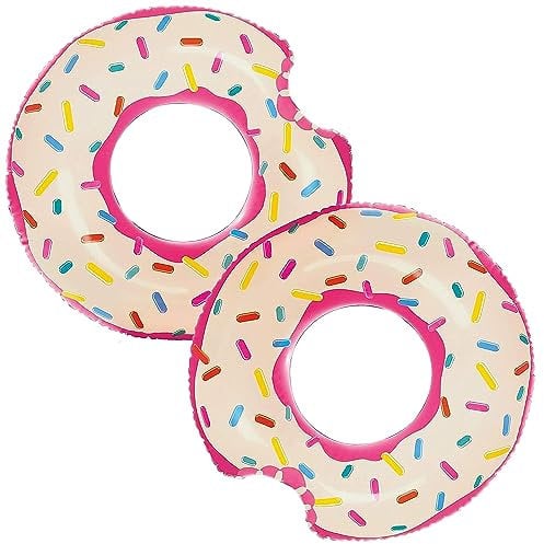 Intex Donut Inflatable Tube, 42 X 39 (2 Tubes)