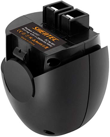 Shentec 4.8V 3.5Ah Ni-MH Batterie de Remplacement pour Metabo 6.27270 6.27271 6.27273 6.31858 60005952 631858000 PowerGrip 2
