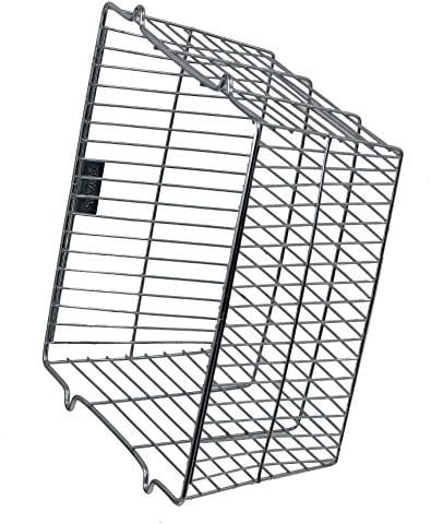 SPARES2GO Universal Zinc CCTV Camera Guard/Security Light Square Cage (11 x 10 x 5)