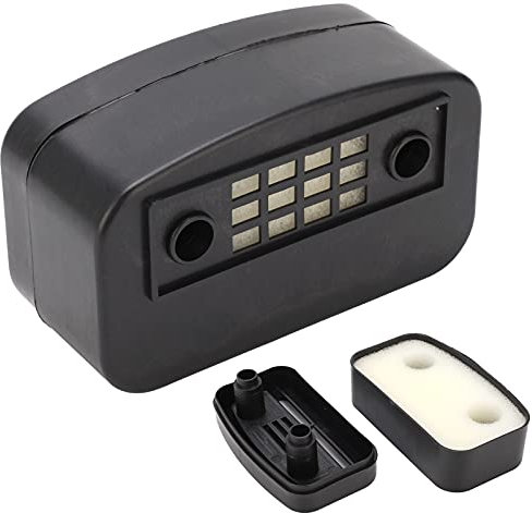 Shanrya Silenciador de Compresor de Aire de 65mm, 105x61x47,5mm Cuadrado Filtro del Compresor de Aire, para Compresor de Pistón