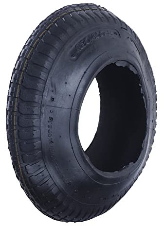 BAUSTER® Pneu de Brouette 4.80/4.00-8 - Différents Types, Ensembles, Équipement pour Jardinage, Construction, Chariots (KABAT)