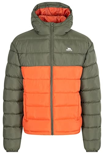 Trespass Mens Padded Water Resistant Jacket Oskar Ivy in Size - S