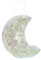 Unique 26363 - Mini-Schillernder Mond Pinata-Geschenkdekoration – Lila Galaxy Party – 1 Stück (1 Packung)