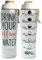 Wiederverwendbare Wasserflaschen mit Zeiten zum Trinken | BPAfreie, auslaufsichere Flasche mit motivierender Zeitmarkierung, Umarmungskappe und einfachem Tragegriff | perfekt für Fitness,