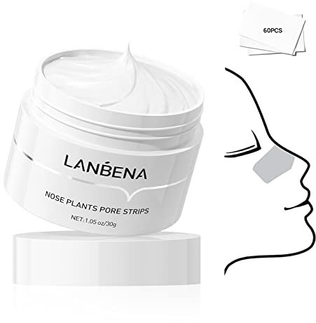 LANBENA - Rimozione di punti neri, per rimuovere la testa nera del viso, rimozione punti neri (29,8 g)