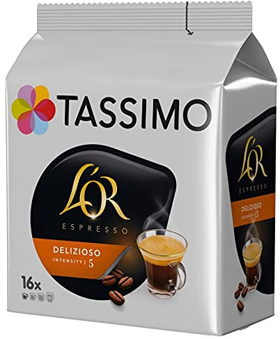 TASSIMO L'OR DELIZIOSO X16 104G, L'OR, LOT DE 3