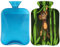 Affe W?rmflasche mit flauschigem Bezug, 2 l gro?es Fassungsverm?gen, W?rmflaschen f¨¹r Kinder, M?nner, Frauen, niedlich, lustige Affe, Warmwasserflasche f¨¹r gem¨¹tliche N?chte