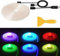 YONGMING LED-Streifen für Auto, 7 Farben, Neonfarben, LED-Innenbeleuchtung, El Wire LED, für Auto, 5 m, Atmosphäre, dekorative Beleuchtung für das Auto