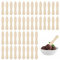 200pcs Wooden Ice Cream Scoopers, Ice Cream Sticks, Wooden Tasting Spoons, Mini Wooden Spoons, Biodegradable Tableware, Eco-Friendly, Suitable for Tasting Cake Desserts