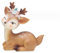 Spldsun REH Deko, Rentier Figur Elch Hirsch,Simulation Deer Ornaments Miniatur, Tischplatte Handwerk Dekoration Figur für Party, Geburtstag, Weihnachten Party Dekoration (Braun)