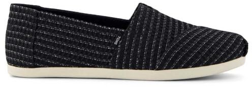 Toms Damen Alpargata EspadrilleEspadrilles, Black Repreve Waffle, 42 EU