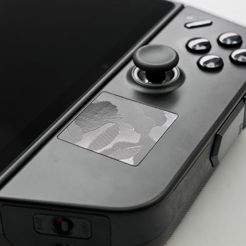 Luck&Link Touchpad Protector für Legion Go, Touch Pads Schutzhülle Textur Aufkleber für Legion Go Touch Trackpads (Schattentarnung-Schwarz)