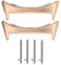 Blueshaweu Metall Armband Adapter kompatibel mit Google Pixel Watch 3, Edelstahl Uhrenarmband Adapter Ersatzbarer Connector Uhrenadapter Verbinder (1 Set Roségold, 20MM Für Watch 1/2/3 41mm)