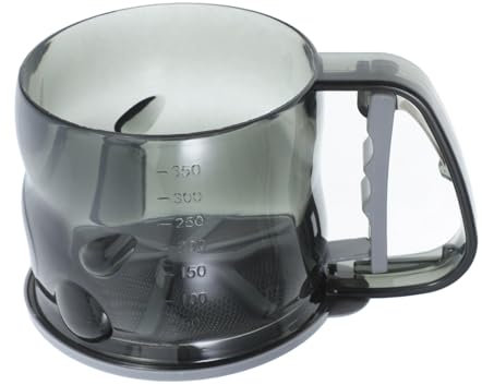 CONGARTENO Setaccio per Farina e Zucchero Velo Sifter Manuale Plastica Resistente Strumento per La Preparazione di Torte Crostate e Dolci Facile da Usare e Pratico per La Cucina