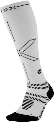 STOX Energy Socks Chaussettes de course pour femme, chaussettes de compression pour femme, chaussettes de compression, chaussettes de sport, chaussettes de soutien, chaussettes de compression pour le