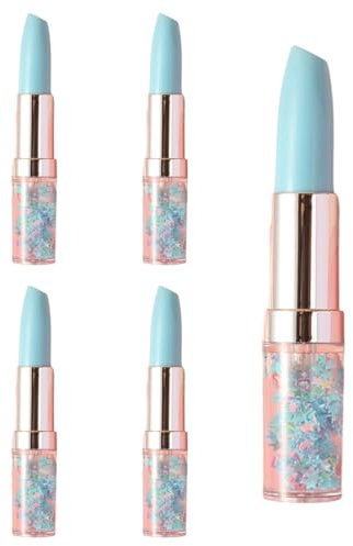 sodeber Textmarker-Set mit 5 Textmarkern, Lippenstift-Form, Bibelmarker, zum Lernen und