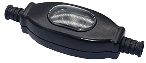 Waterproof Inline Cord Switches 3A 250V ON OFF Lamp Rockers For Lighting Appliances Power Inline Switch For Lamp On Off Outdoor