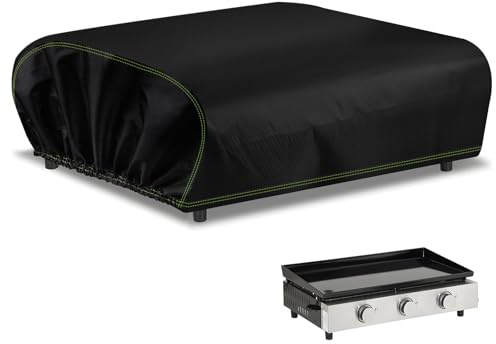 VDISSR Housse Plancha Exterieur, 600d Oxford Housse de Protection 80 x 60 x 25 cm, Bâche Plancha Universelle Imperméable, Anti-UV pour Gazinière | Barbecue d’Extérieur | Cuisine Extérieure