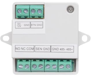 ABUS Sicherheitsmodul TVHS30330 Grau 54x44x16mm Unterputz | DC 12-24V, RS-485, Kompatibel mit Moduvis Türstation und FaceXess Gesichtserkennungsterminal, Relais-Alarm