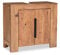 Woodkings Waschbeckenunterschrank Auckland I Badschrank 67x61x30 cm aus Echtholz Akazie I Waschtischunterschrank für Badezimmer I Bad Unterschrank mit Türen