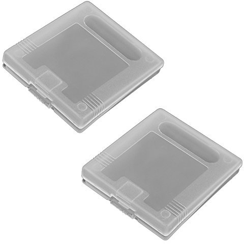 iMinker Freie Plastikspielkarten-Kassetten-Speicherkasten-Kasten-Staub-Abdeckung für Gameboy Color, Gameboy Pocket, GB GBC GBP (2 Stück)
