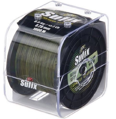 Sufix Duo Core Camo 0,25mm 3,6kg 1000m Karpfenschnur Monofil