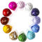 30mm coloré Boule de Cristal prismes Verre Suncatcher Lustre Bricolage Ornement pièces décorations, Lot de 12