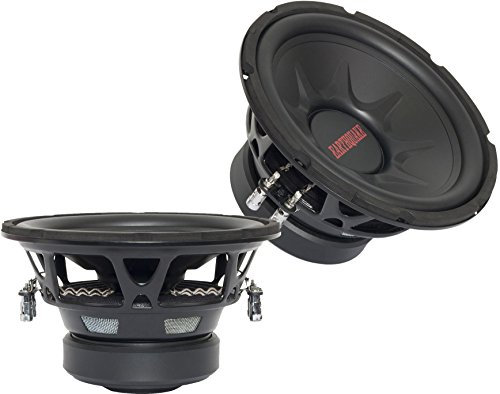 Earthquake Sound PR-TNT10DVC 10-inch Subwoofer with Dual 4-ohm Voice Coil (Pair)