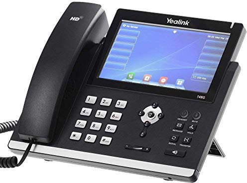 Yealink SIP-T48G Gbit VoIP-Telefon, ultraeleganter Touchscreen (Generalüberholt)