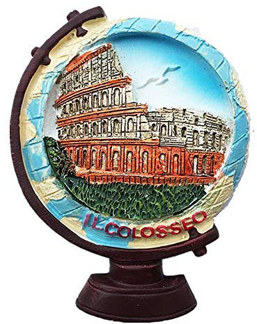 3D-Kühlschrankmagnet, Motiv: Kolosseum, Italienisches Souvenir, Heim- und Küchendekoration, Motiv: Kolosseum, Rom.
