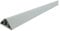 JOLLY Profil für Fliesen 12,5 mm Höhe 250 cm glänzend - DP.1031034 - aus Aluminium mit eckigen Kanten, Packung mit 10 Stück