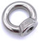 5 Stk. M8 Ringmutter V4A [ V4A / V2A Wählbar ] - M6 M8 M10 M12 - INOX Stainless Steel V4A A4 AISI 316 V2A A2 AISI 304 Rostfrei Ösenmutter Augenmutter ähnl. DIN 582 (M8, V4A (AISI316))