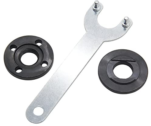 Thaekuns 4.5 5 5/8-11 Angle Grinder Wrench Spanner Metal Lock Nut fits for Dewalt Milwaukee Makita 193465-4 Bosch Black & Decker Ryobi