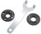 Thaekuns 4.5 5 5/8-11 Angle Grinder Wrench Spanner Metal Lock Nut fits for Dewalt Milwaukee Makita 193465-4 Bosch Black & Decker Ryobi